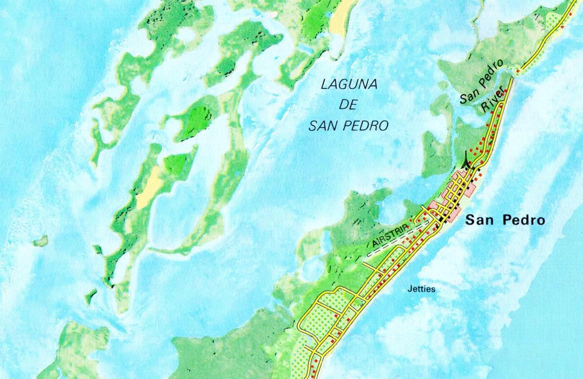 سان بيدرو بليز خريطة الشارع